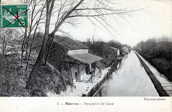2 - Sévran - Perspective du Canal